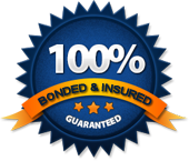 Fully Bonded and Insured cleaning services