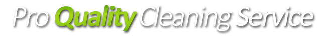 Pro Quality Cleaning Logo